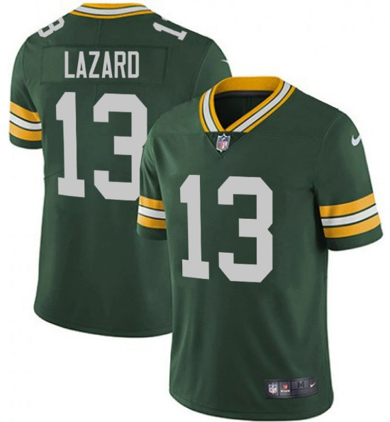 Men's Green Bay Packers #13 Allen Lazard Green Vapor Untouchable Limited Stitched NFL Jersey