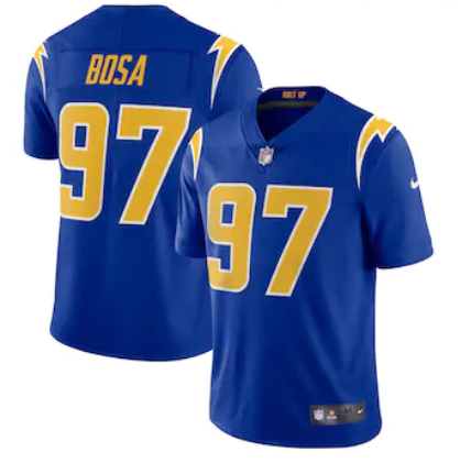 Men's Los Angeles Chargers #97 Joey Bosa Royal 2020 Vapor Untouchable Limited Stitched NFL Jersey