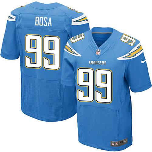 Nike Chargers #99 Joey Bosa Electric Blue Alternate Men's Stitched NFL New Elite Jersey