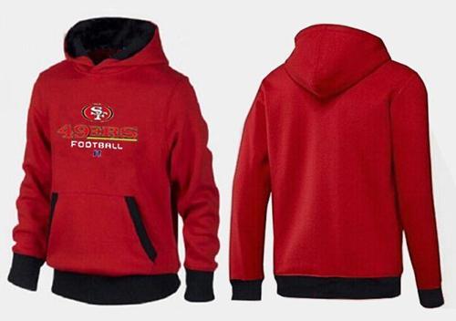 San Francisco 49ers Critical Victory Pullover Hoodie Red & Black