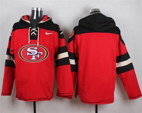 Nike 49ers Blank Red Player Pullover NFL Hoodie