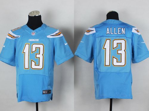 Nike Chargers #13 Keenan Allen Electric Blue Alternate Men's Stitched NFL New Elite Jersey