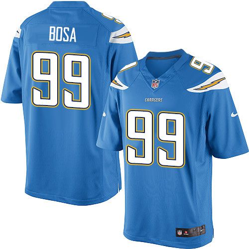 Nike Chargers #99 Joey Bosa Electric Blue Alternate Men's Stitched NFL Limited Jersey