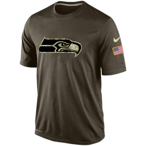 Men's Seattle Seahawks Salute To Service Nike Dri-FIT T-Shirt