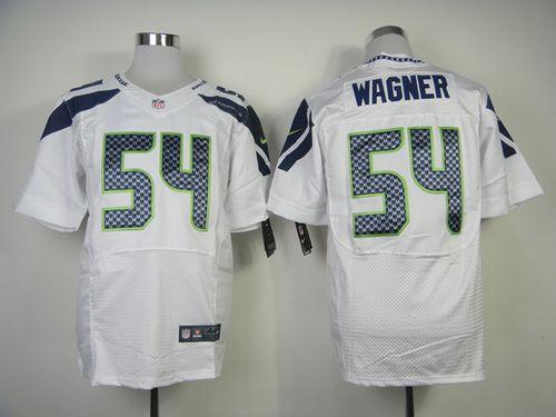 Nike Seahawks #54 Bobby Wagner White Men's Stitched NFL Elite Jersey