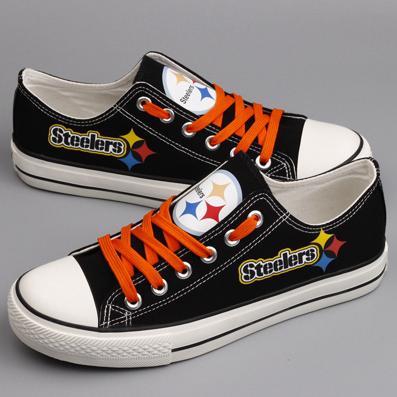 Men's NFL Pittsburgh Steelers Repeat Print Low Top Sneakers