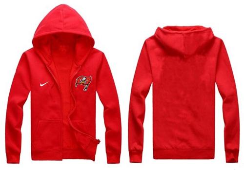 Nike Tampa Bay Buccaneers Authentic Logo Hoodie Red