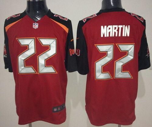 Nike Buccaneers #22 Doug Martin Red Team Color Men's Stitched NFL New Game Jersey