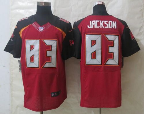 Nike Buccaneers #83 Vincent Jackson Red Team Color Men's Stitched NFL New Elite Jersey