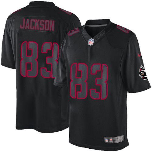 Nike Buccaneers #83 Vincent Jackson Black Men's Stitched NFL Impact Limited Jersey