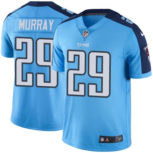 Nike Titans #29 DeMarco Murray Light Blue Men's Stitched NFL Limited Rush Jersey