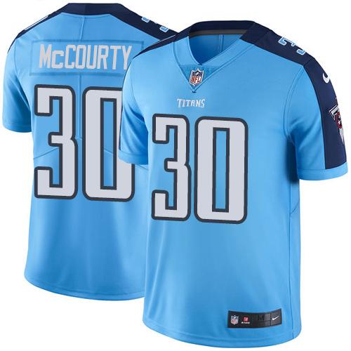 Nike Titans #30 Jason McCourty Light Blue Men's Stitched NFL Limited Rush Jersey