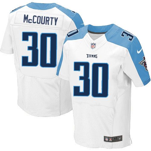 Nike Titans #30 Jason McCourty White Men's Stitched NFL Elite Jersey