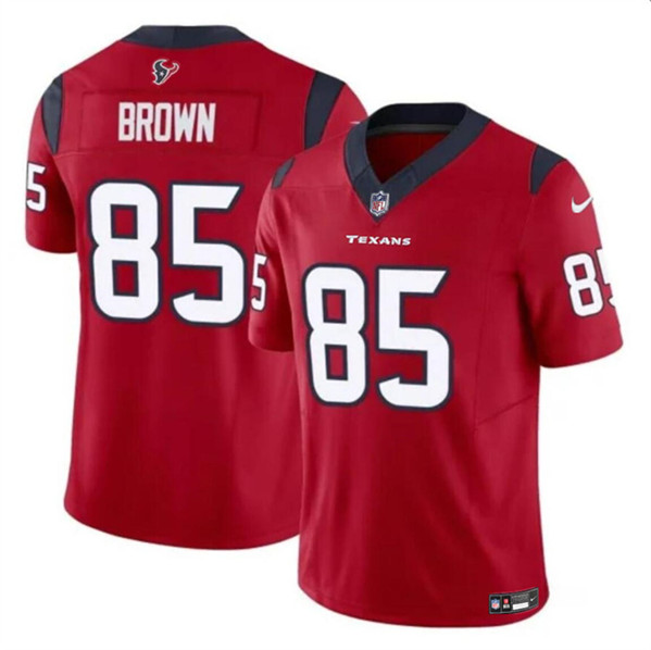 Men's Houston Texans #85 Noah Brown Red 2023 F.U.S.E. Vapor Untouchable Football Stitched Jersey