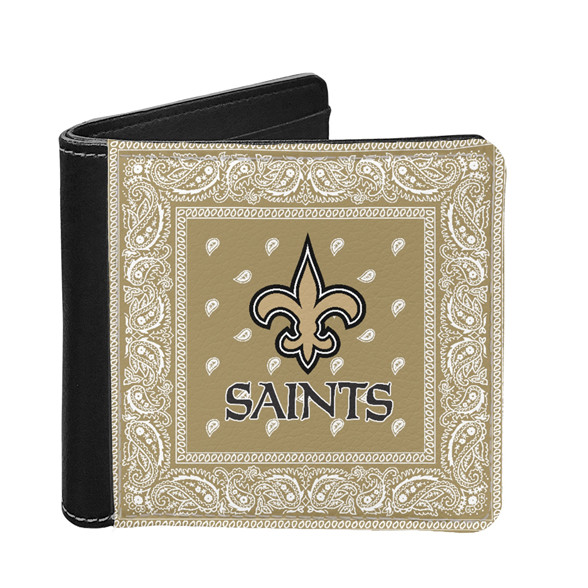 New Orleans Saints PU Leather Wallet 001