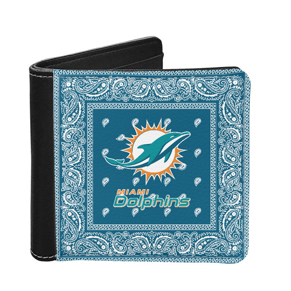Miami Dolphins PU Leather Wallet 001