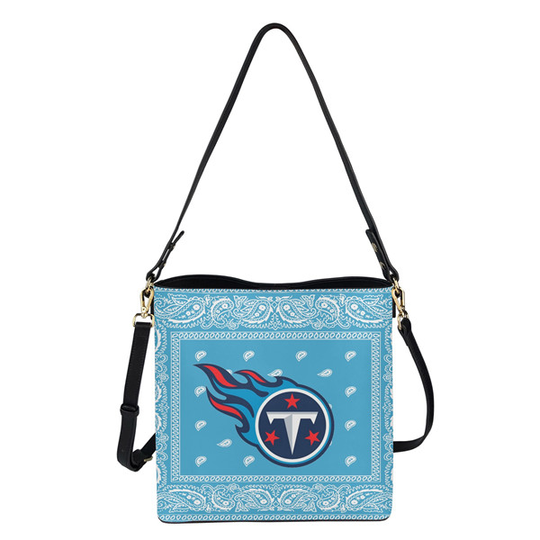 Tennessee Titans PU Leather Bucket Handbag 001