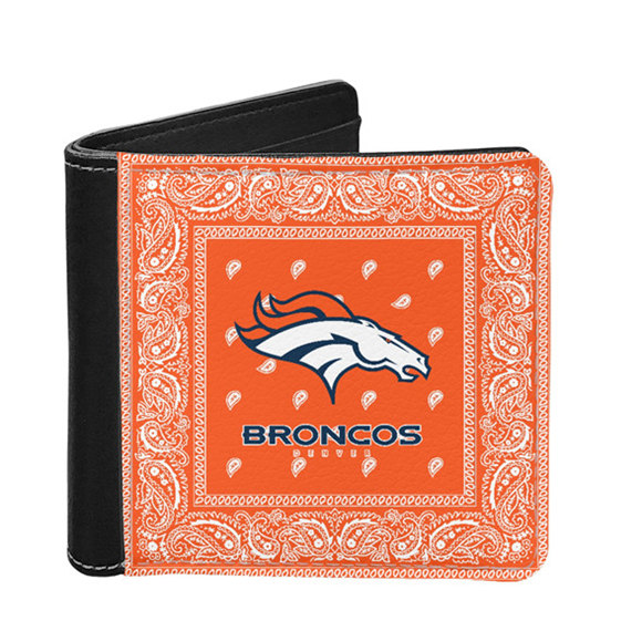 Denver Broncos PU Leather Wallet 001