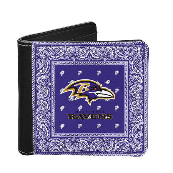 Baltimore Ravens PU Leather Wallet 001