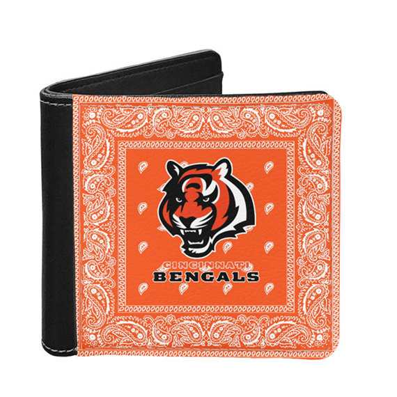 Cincinnati Bengals PU Leather Wallet 001