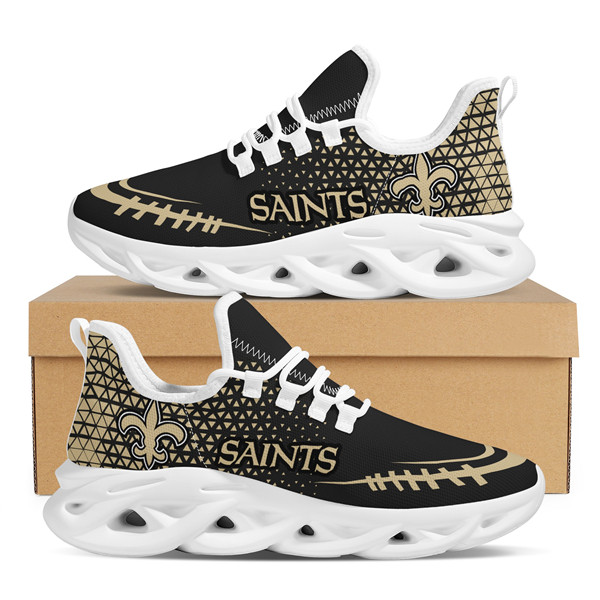 Men's New Orleans Saints Flex Control Sneakers 004