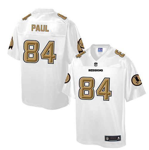 Nike Redskins #84 Niles Paul White Men's NFL Pro Line Fashion Game Jersey