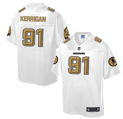 Nike Redskins #91 Ryan Kerrigan White Men's NFL Pro Line Fashion Game Jersey
