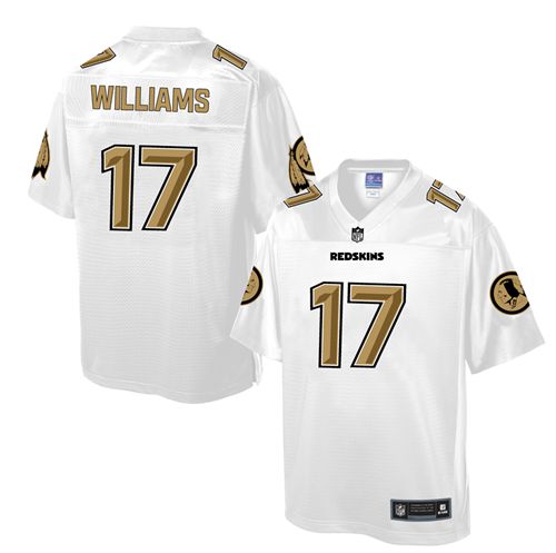 Nike Redskins #17 Doug Williams White Men's NFL Pro Line Fashion Game Jersey