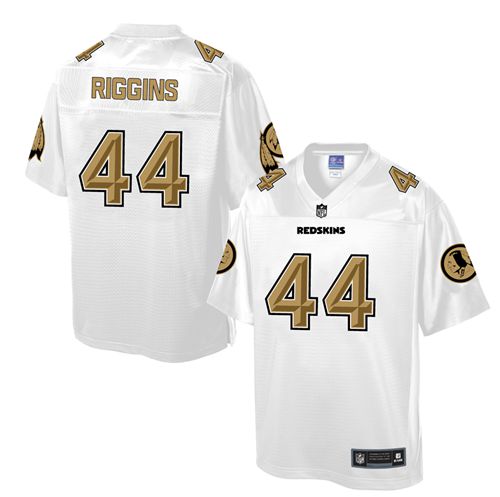 Nike Redskins #44 John Riggins White Men's NFL Pro Line Fashion Game Jersey