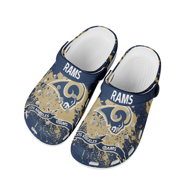 Men's Los Angeles Rams Bayaband Clog Shoes 002