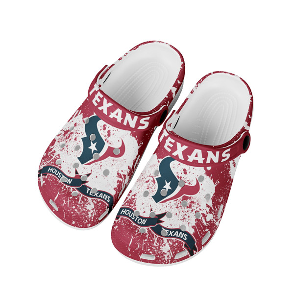 Men's Houston Texans Bayaband Clog Shoes 002