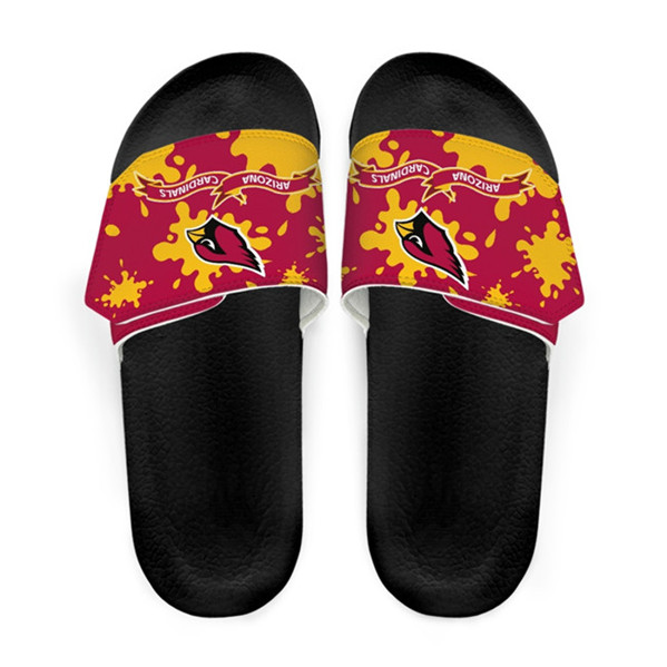 Women's Arizona Cardinals Beach Adjustable Slides Non-Slip Slippers/Sandals/Shoes 003