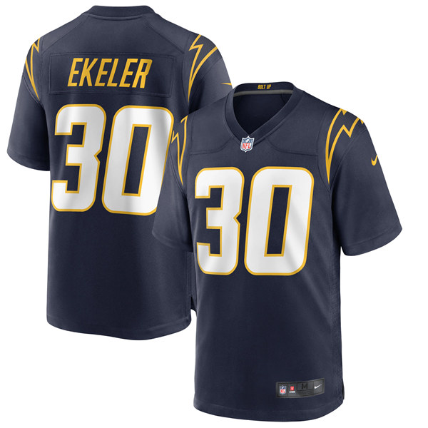 Men's Los Angeles Chargers #30 Austin Ekeler 2020 Navy Alternate Game NFL Stitched Jersey