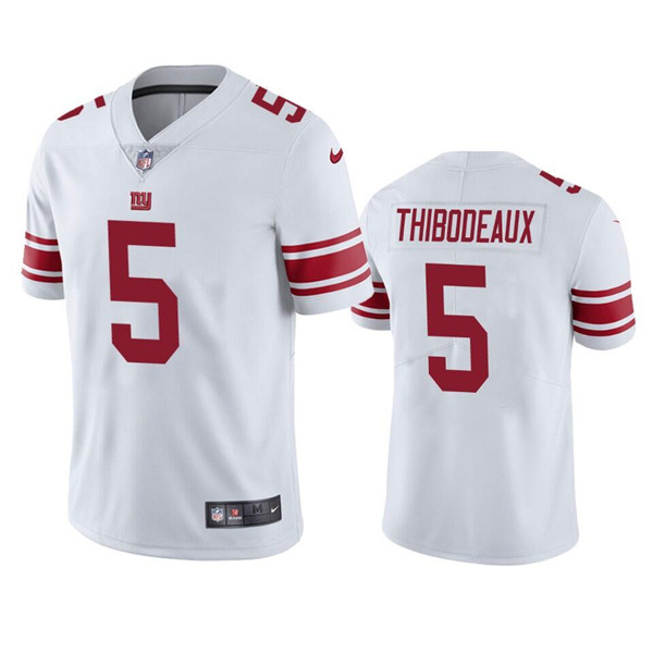 Men's New York Giants #5 Kayvon Thibodeaux 2022 White Vapor Untouchable Limited Stitched Jersey