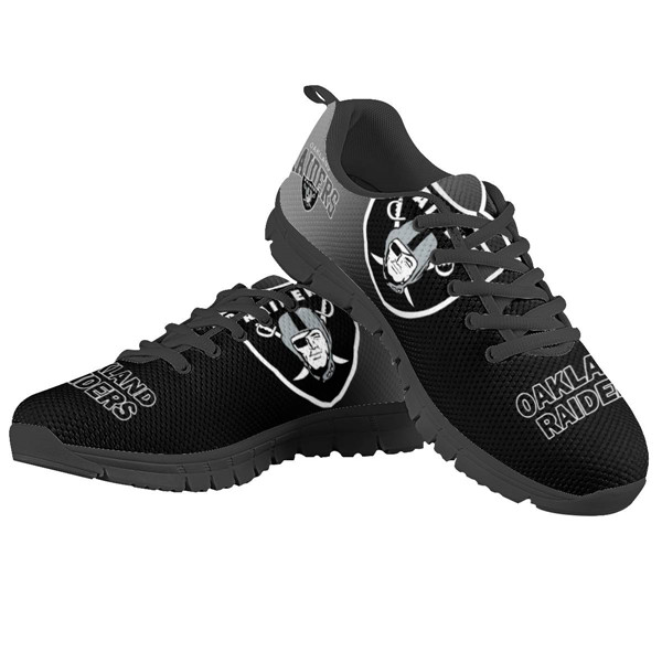 Men's NFL Las Vegas Raiders Lightweight Running Shoes 009