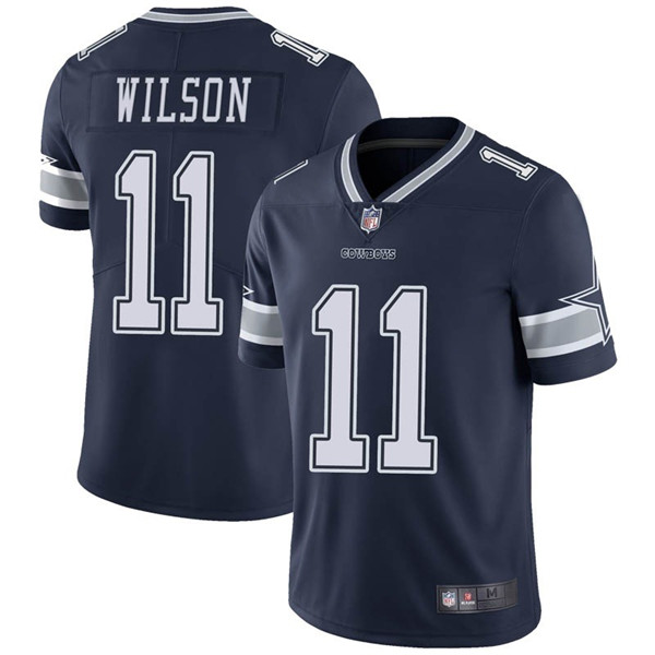 Men's Dallas Cowboys #11 Cedrick Wilson Navy Vapor Untouchable Limited Stitched NFL Jersey