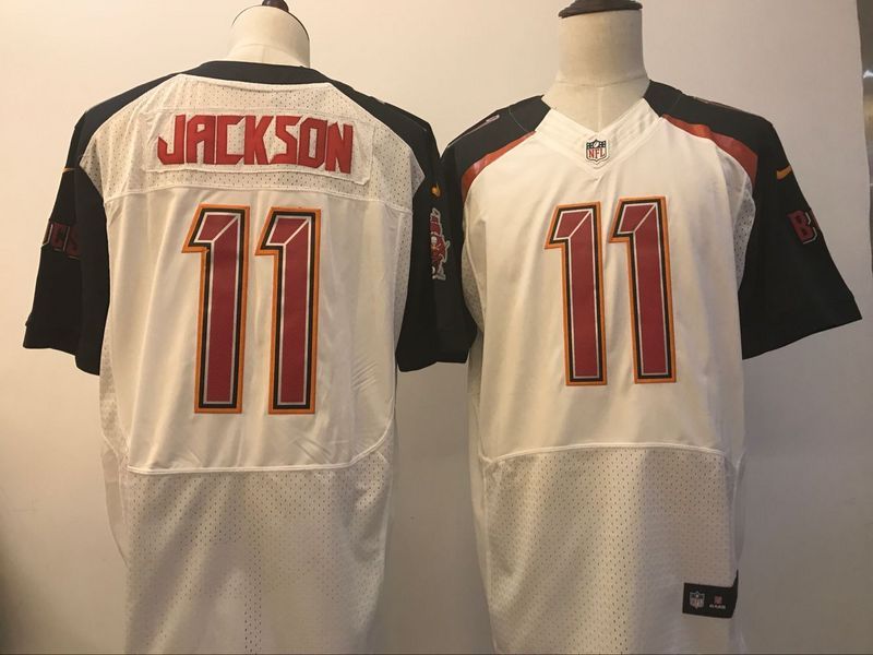 Men's Tampa Bay Buccaneers #11 DeSean Jackson Nike White Elite Stitched NFL Jersey