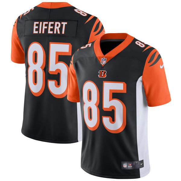 Men's Cincinnati Bengals #85 Tyler Eifert Nike Black Vapor Untouchable Limited Stitched NFL Jersey