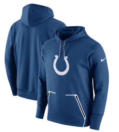 Men's Nike Indianapolis Colts Royal Champ Drive Vapor Speed Pullover Hoodie