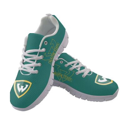 Men's Wayne State University AQ Running Shoes 002