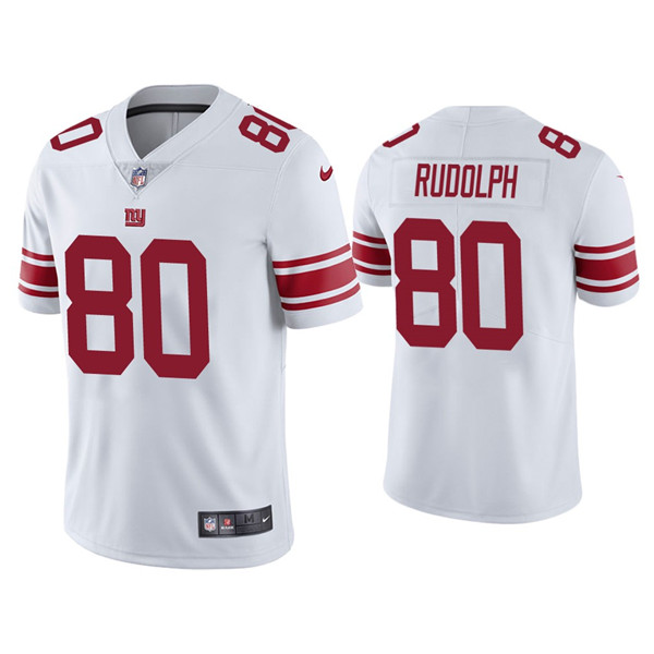 Men's New York Giants #80 Kyle Rudolph White Vapor Untouchable Limited Stitched Jersey