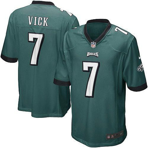 Men's Philadelphia Eagles #7 Michael Vick Green Vapor Untouchable Limited Stitched Jersey