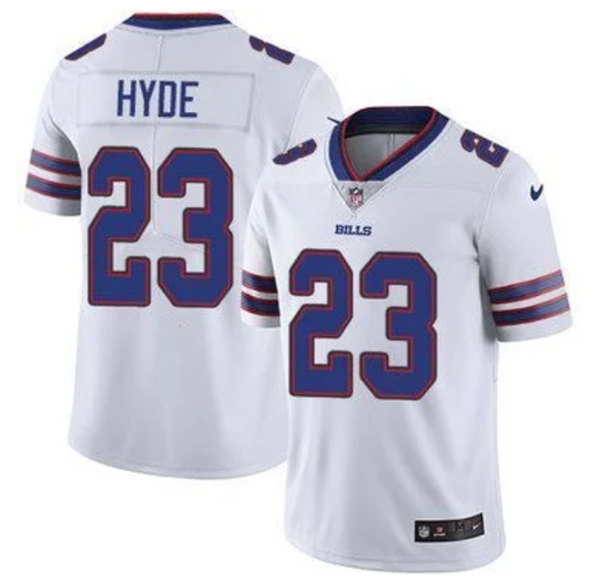 Men's Buffalo Bills #23 Micah Hyde White Vapor Untouchable Limited Stitched Jersey