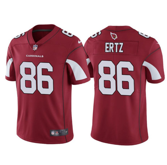 Men's Arizona Cardinals #86 Zach Ertz Red Vapor Untouchable Limited Stitched Jersey