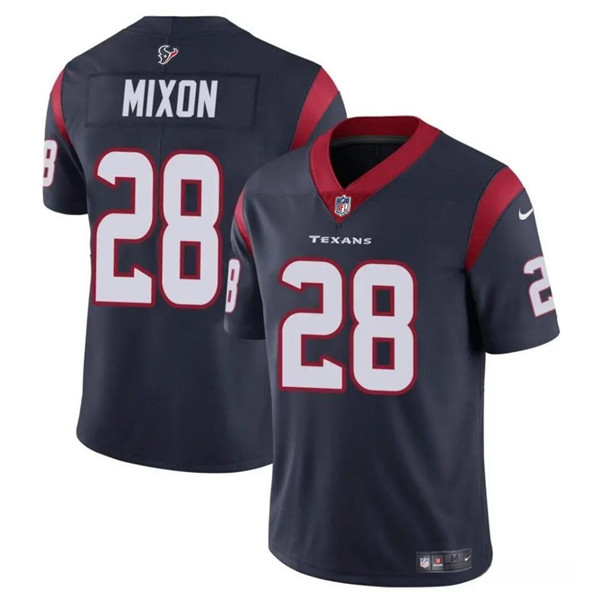 Men's Houston Texans #28 Joe Mixon Navy Vapor Untouchable Football Stitched Jersey