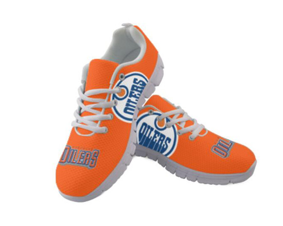 Women's Edmonton Oilers AQ Running Shoes 004