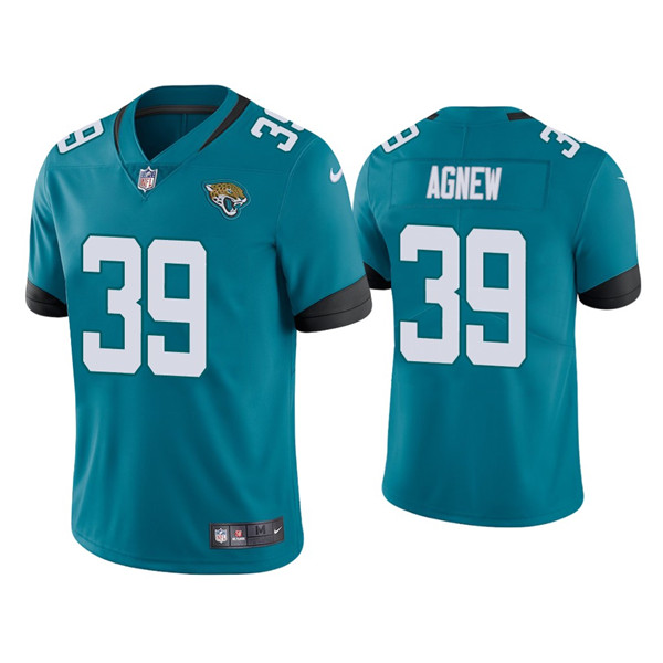 Men's Jacksonville Jaguars #39 Jamal Agnew 2021 Teal Vapor Untouchable Limited Stitched Jersey