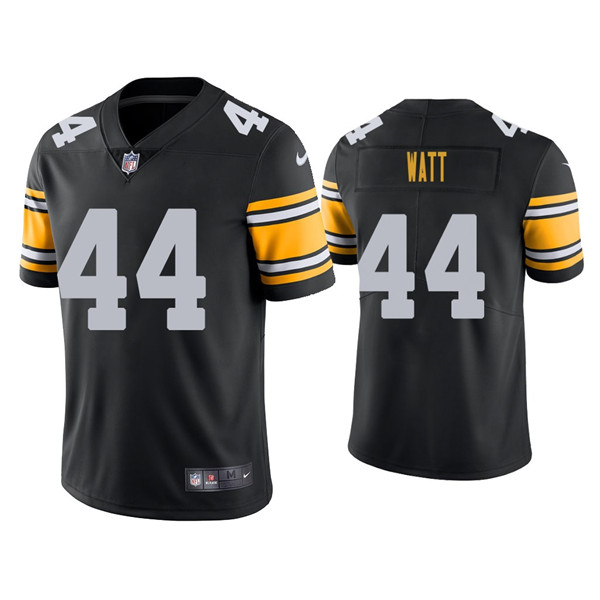 Men's Pittsburgh Steelers #44 Derek Watt Black Vapor Untouchable Limited Stitched Jersey