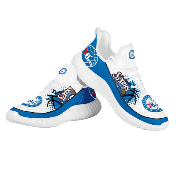 Women's NBA Philadelphia 76ers Lightweight Running Shoes 002