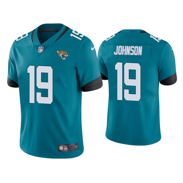 Men's Jacksonville Jaguars #19 Terry Godwin Blue Vapor Untouchable Limited Stitched Jersey